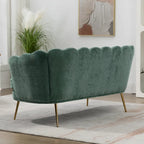 59 Zoll breites, modernes Sofa im Mid-Century-Stil mit Steppung