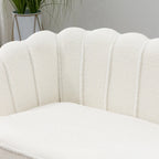 59 Zoll breites, modernes Sofa im Mid-Century-Stil mit Steppung