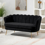 59 Zoll breites, modernes Sofa im Mid-Century-Stil mit Steppung