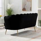 59 Zoll breites, modernes Sofa im Mid-Century-Stil mit Steppung
