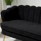 59 Zoll breites, modernes Sofa im Mid-Century-Stil mit Steppung