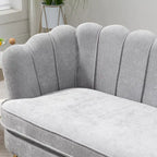 59 Zoll breites, modernes Sofa im Mid-Century-Stil mit Steppung