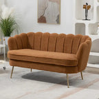 59 Zoll breites, modernes Sofa im Mid-Century-Stil mit Steppung