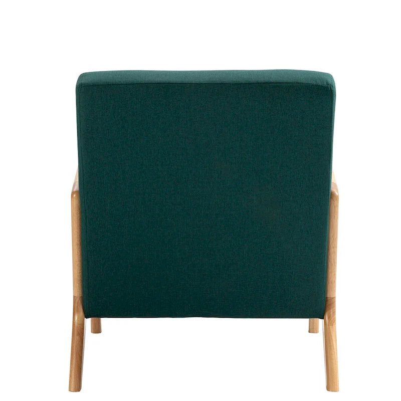 2 Set Upholstered Lounge Arm Chair with Pillow - Set of 2