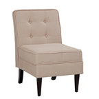 Grafton Home Roswell Armless Button Tufted Storage Accent Chair