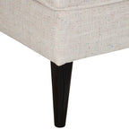 Grafton Home Roswell Armless Button Tufted Storage Accent Chair