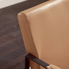 Art Leon Mid-centuery Modern Genuine Leather Chair