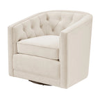 Walsh Fabric Swivel Barrel Chair