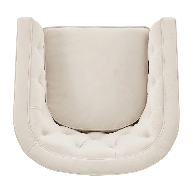 Walsh Fabric Swivel Barrel Chair
