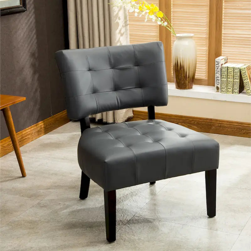 Sillón extragrande tipo zapatilla capitonado McRee de Porch & Den