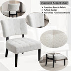 Porch & Den McRee Tufted Slipper Oversize Chair