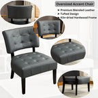 Porch & Den McRee Tufted Slipper Oversize Chair