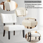 Porch & Den McRee Tufted Slipper Oversize Chair