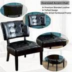 Porch & Den McRee Tufted Slipper Oversize Chair