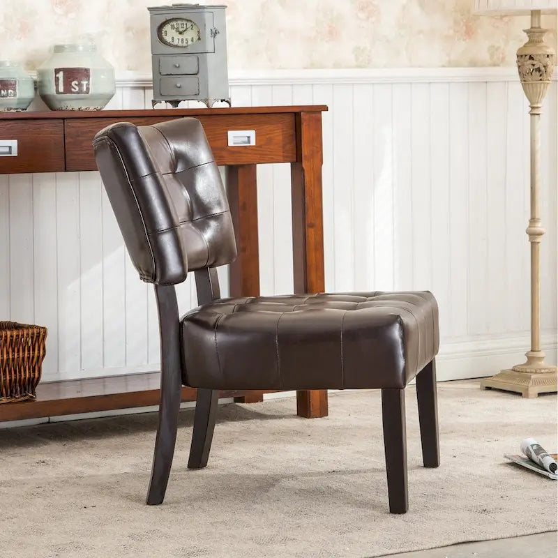 Porch & Den McRee Tufted Slipper Oversize Chair