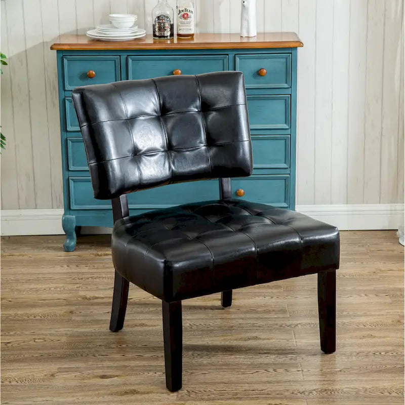 Porch & Den McRee Tufted Slipper Oversize Chair
