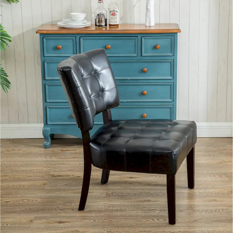 Porch & Den McRee Tufted Slipper Oversize Chair