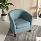 Moderne kuipvormige accentstoelen, comfortabele fauteuils en clubstoelen
