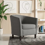Moderne kuipvormige accentstoelen, comfortabele fauteuils en clubstoelen