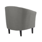 Moderne kuipvormige accentstoelen, comfortabele fauteuils en clubstoelen