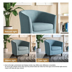 Moderne kuipvormige accentstoelen, comfortabele fauteuils en clubstoelen