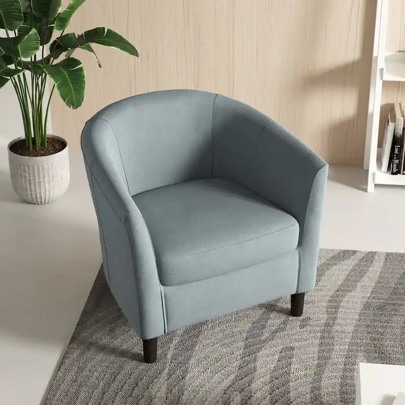 Moderne kuipvormige accentstoelen, comfortabele fauteuils en clubstoelen