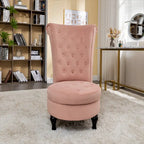 Gosser 20 Wide Velvet High Back Vanity Chair