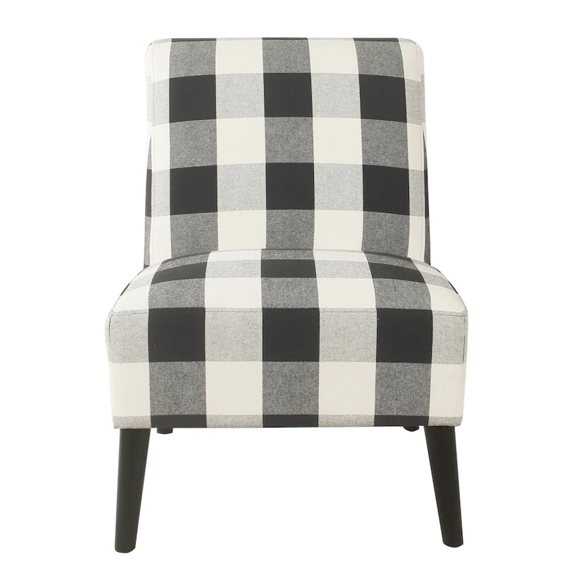 Sillón decorativo moderno sin brazos para comedor HomePop