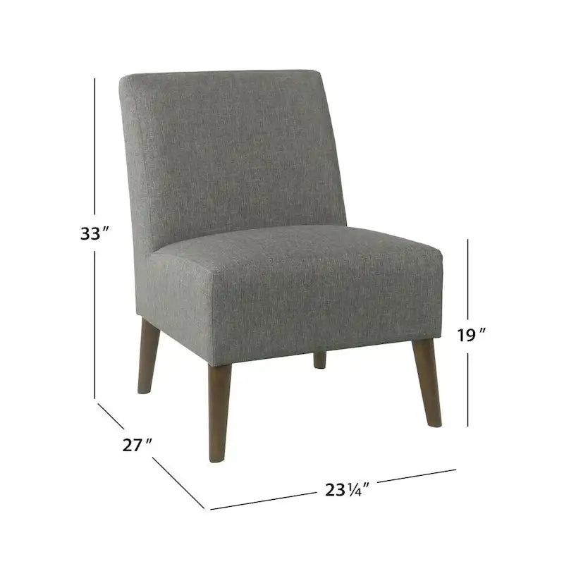 Moderner armlehnenloser Esszimmer-Akzentsessel von HomePop