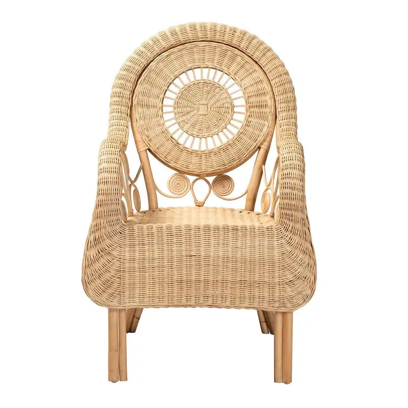 Putri Modern Bohem Tarzı Doğal Rattan Koltuk