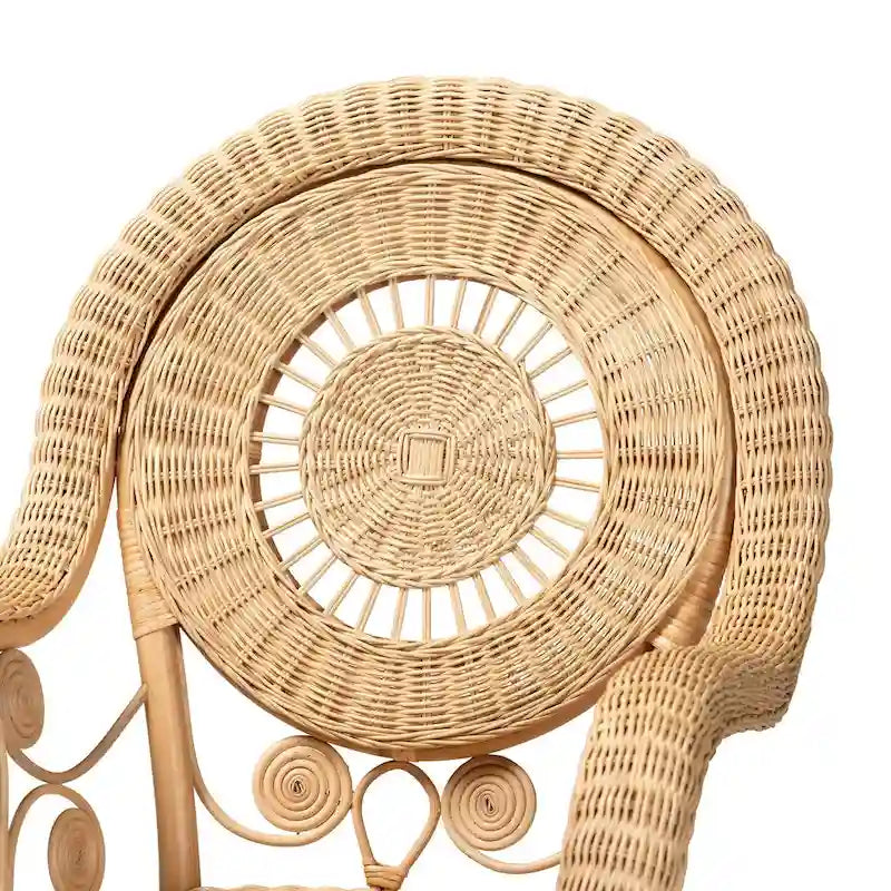 Putri Modern Bohem Tarzı Doğal Rattan Koltuk