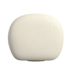 HomePop armloze Cloud-draaistoel - witte sherpa