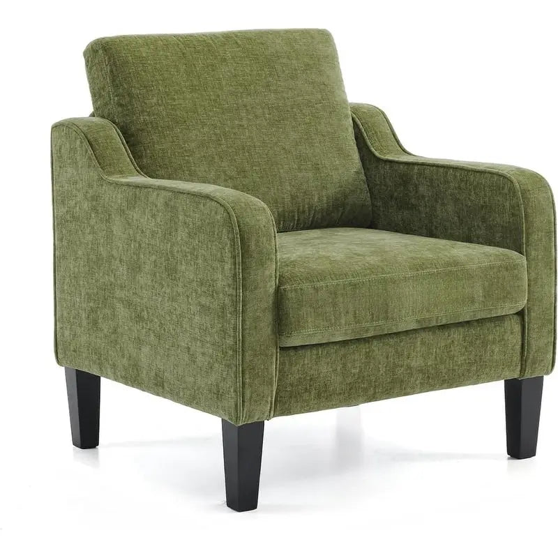 Sillón decorativo moderno de tela VINGLI de estilo de mediados de siglo