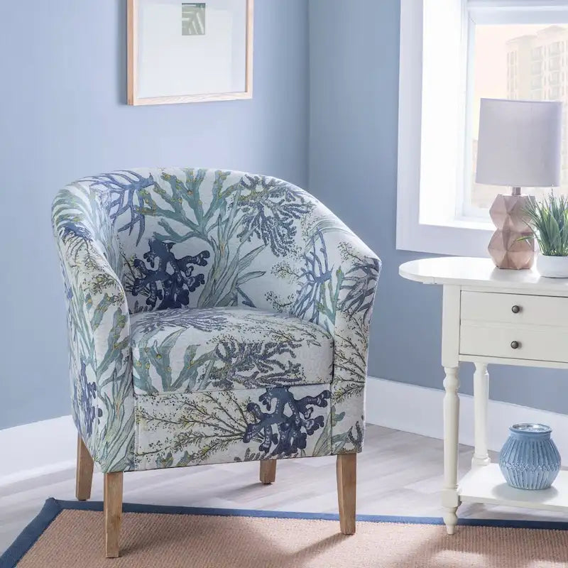 Andrew Barrel Oceanside Upholstered Club Chair