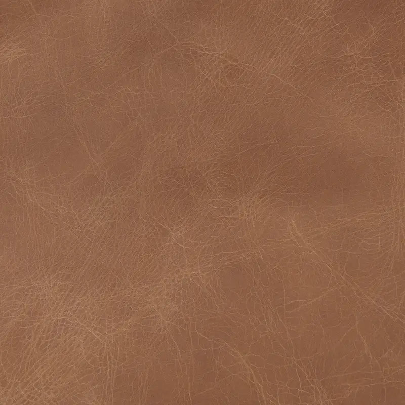 Raeleigh Akzentstuhl aus cognacbraunem Echtleder mit hellbraunem massivem Buchenholzrahmen – 27.9W x 34D x 34.4H