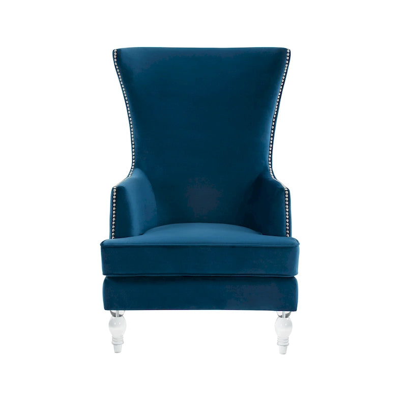 SAFAVIEH Couture Cath modern yüksek sırtlı koltuk - 29Wx32Dx45H
