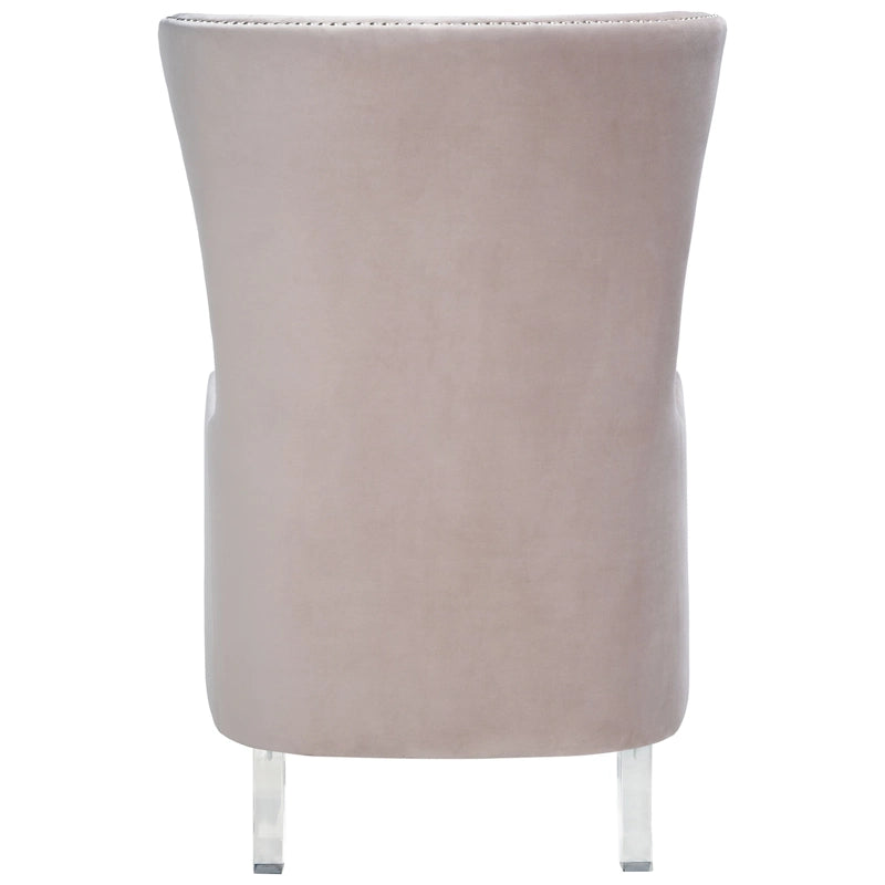 Sillón moderno con respaldo alto y alas Cath de SAFAVIEH Couture — 29Wx32Dx45H