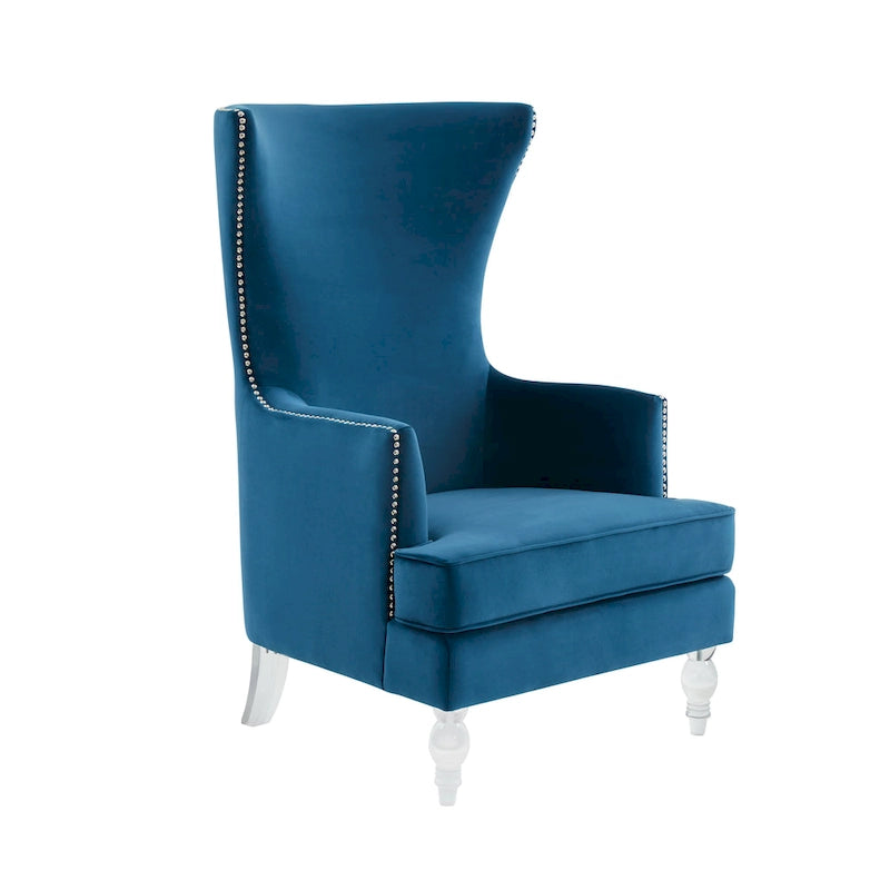 SAFAVIEH Couture Cath modern yüksek sırtlı koltuk - 29Wx32Dx45H