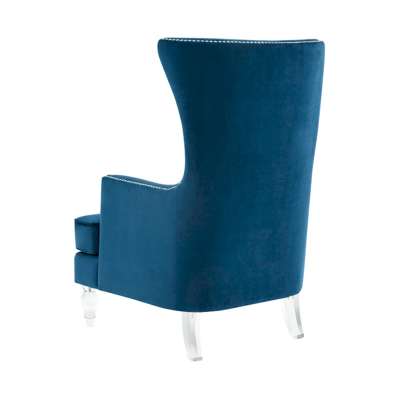 SAFAVIEH Couture Cath modern yüksek sırtlı koltuk - 29Wx32Dx45H