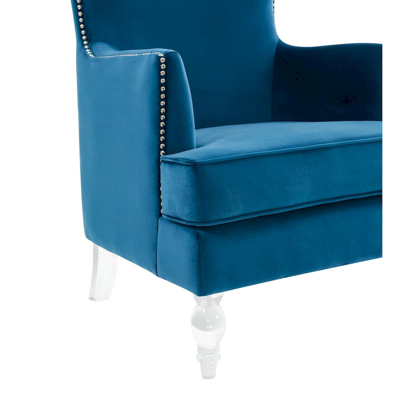 SAFAVIEH Couture Cath modern yüksek sırtlı koltuk - 29Wx32Dx45H