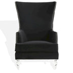 SAFAVIEH Couture Cath modern yüksek sırtlı koltuk - 29Wx32Dx45H