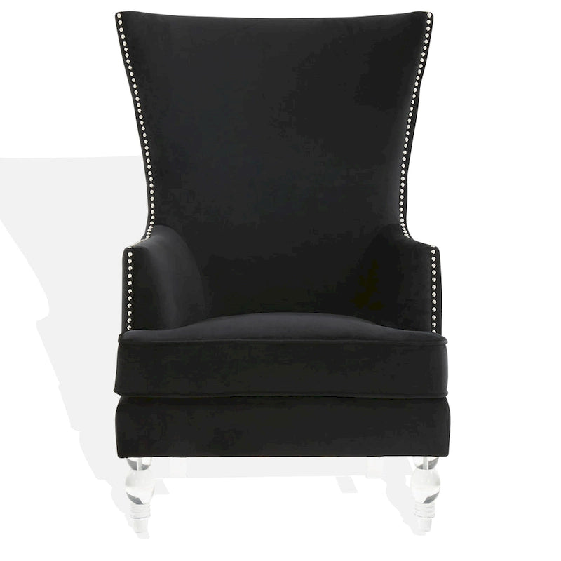 SAFAVIEH Couture Cath modern yüksek sırtlı koltuk - 29Wx32Dx45H