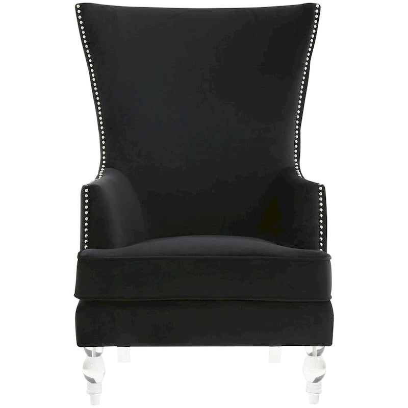 SAFAVIEH Couture Cath modern yüksek sırtlı koltuk - 29Wx32Dx45H