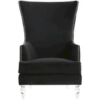 SAFAVIEH Couture Cath modern yüksek sırtlı koltuk - 29Wx32Dx45H
