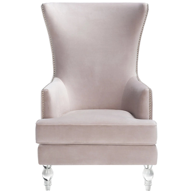 SAFAVIEH Couture Cath modern yüksek sırtlı koltuk - 29Wx32Dx45H