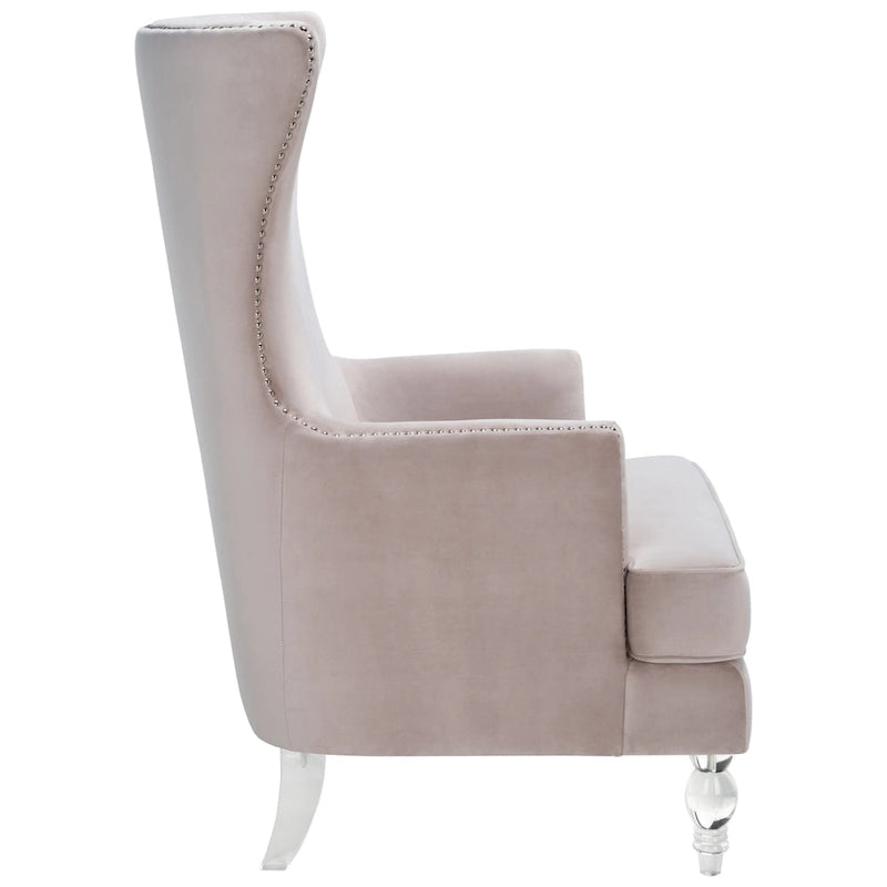 SAFAVIEH Couture Cath modern yüksek sırtlı koltuk - 29Wx32Dx45H