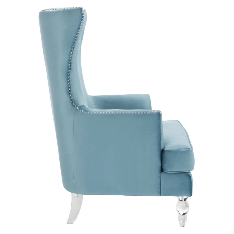 SAFAVIEH Couture Cath modern yüksek sırtlı koltuk - 29Wx32Dx45H