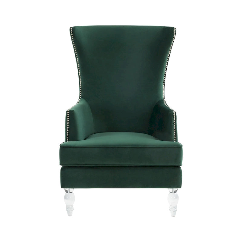 SAFAVIEH Couture Cath modern yüksek sırtlı koltuk - 29Wx32Dx45H