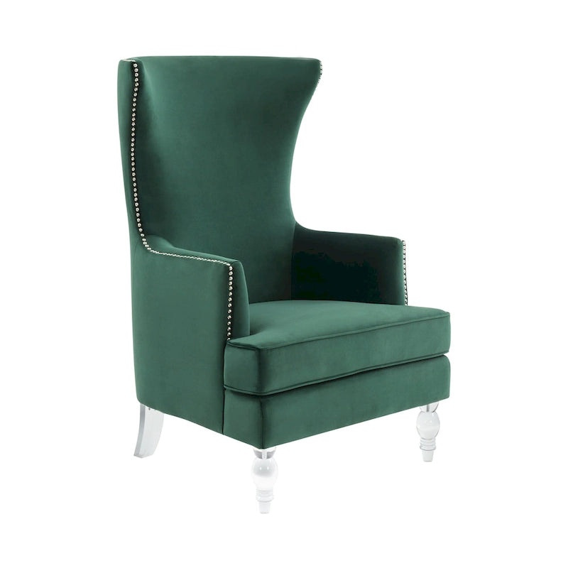 SAFAVIEH Couture Cath modern yüksek sırtlı koltuk - 29Wx32Dx45H