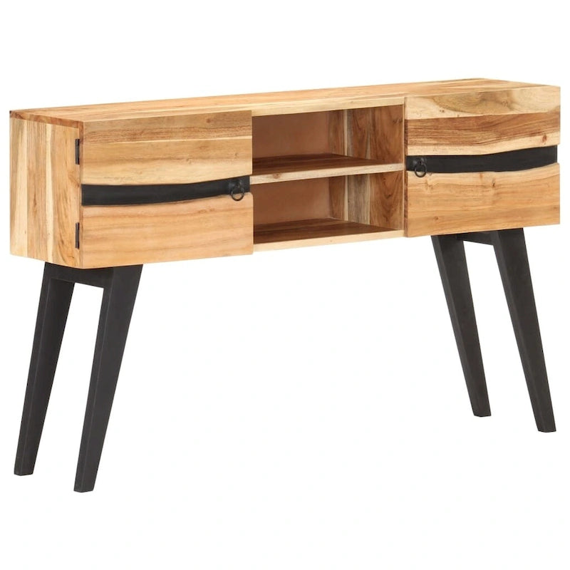 Sideboard 47.2 x 11.8 x 29.5 Zoll aus massivem Akazienholz